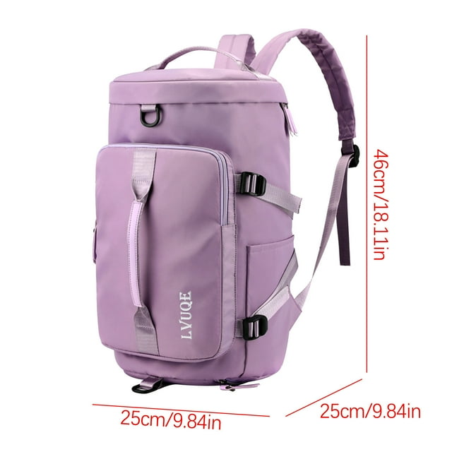 Rbaofujie Water Resistant Drawstring Backpack Swim Gym Sport Draw String Back Bag with Shoes Compartment for Men Women Children