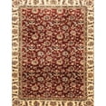 thumbnail image 1 of Ahgly Company Indoor Rectangle Abstract Red Abstract Area Rugs, 5' x 7', 1 of 6