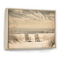 thumbnail image 2 of Designart "Beachside V" Nautical & Beach Floater Framed Wall Decor, 2 of 7