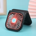 thumbnail image 4 of Portable Folding Mini Fan Hanging Desktop Fan USB Rechargeable for Home Outdoor SportsBlack, 4 of 11