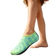 thumbnail image 3 of LTTVQM Womens Water Shoes Swim Pool Comfortable Barefoot Aqua Swim Shoes Running Diving Snorkeling Surfing Exercise Sport Shors Quickly Dry Slip on 2026 New Shoes Green 41(US-8.5), 3 of 4