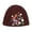 F, variant on FNGZ 1 Pc Hat, a Berets, Men And Women Outdoor Knitted Warm Hat Colorful Buttons Fashion Knitted Hat Autumn And Winter Hat