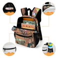 thumbnail image 4 of Gravity Falls Backpack 13 Inch Schoolbag High Quality Rucksack Bookbag Casual Shoulder Satchel for Daily Travel, 4 of 8