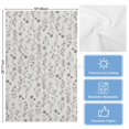 thumbnail image 5 of Gray Flowers Kitchen Towels Set of 2, Water Absorbent Dish Towel, Spring Summer Farmhouse Botanical Decorative Hand Towels - Quick Drying Cloth for Cooking Baking, 18x28 Inch, 5 of 8