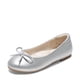 thumbnail image 1 of Zapatos Bailarinas para Niña DREAM PAIRS Plateados con Moño Talla 6, 1 of 6