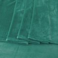 thumbnail image 6 of Great Bay Home Solid Velvet Plush Warm and Cozy Fleece Sheet Set (Queen, Aqua), 6 of 6