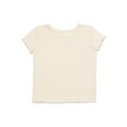 thumbnail image 3 of Bambi Baby Girl Shortall and Tee Outfit Set with Headband, Sizes 0/3 Months-24 Months, 3 of 5