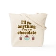 thumbnail image 2 of CafePress - Valentine Chocolate Tote Bag - Unisex Canvas Tote Bag, Beige, 1-Piece, 2 of 9