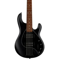 Sterling by Music Man StingRay 5 RAY5 HH Bass Guitar - Stealth Black