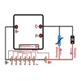 thumbnail image 4 of Tablero de protección de carga de batería de litio Bms Pcb con balance máximo 90a Feliz Sencillez, 4 of 5