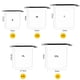 thumbnail image 5 of Juego de bolsas impermeables de 5 piezas Bolsa seca de rollo de almacenamiento yeacher  Paquete de almacenamiento, 5 of 7