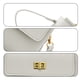 thumbnail image 3 of Bolso de mano clásico retro tipo clutch de PU con hebilla oculta adecuado para damas., 3 of 5