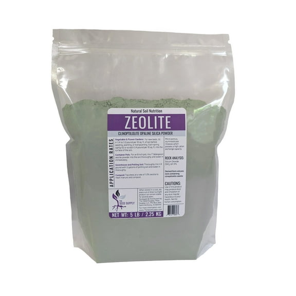 5 Pounds Clinoptilolite Zeolite Garden Fertilizer Powder