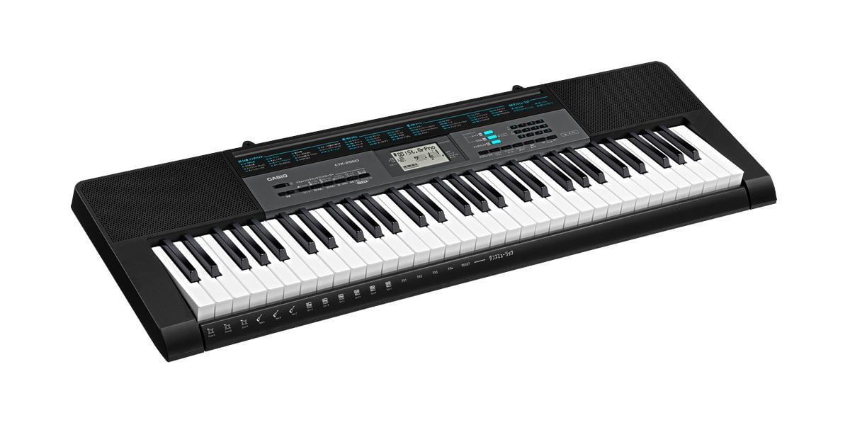Casio CTK-2550 61 Portable Keyboard with App Music Mode - Walmart.com
