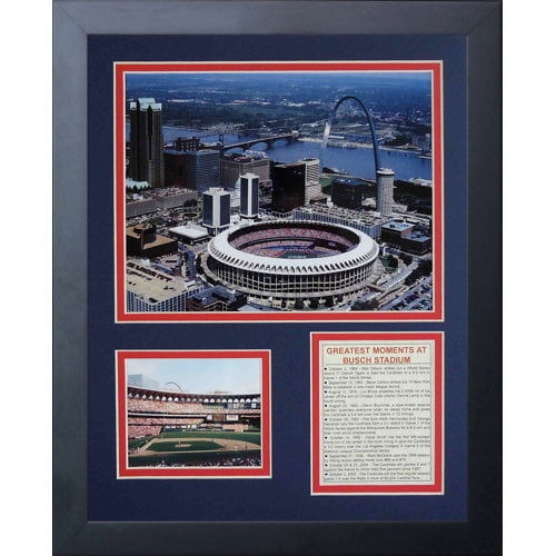 Legends Never Die St. Louis Cardinals - Old Aerial Framed Memorabili