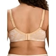thumbnail image 3 of Deyllo Women Minimizer Bras Plus Size Push Up Full Coverage Bra Soft Cup Non Padded Comfort Dark Beige Bras Clothes-Size 48C, 3 of 4