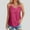 Hot Pink, variant on Odbmxy Tank Tops Women Plus Size Sleeveless Camisole Tops for Women Spaghetti Straps Loose Party Solid Color Sequin Tops,White S
