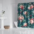 thumbnail image 3 of Pioneer Flower Shower Curtain 72x72in ,Bathroom Decorative Shower Curtains Set with 12 Hooks,Modern Waterproof Washable Shower Curtain, 3 of 5