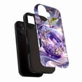 thumbnail image 3 of Luxury Crystal Apple Phone Case for Women Elegant Floral Gold Trim Decorated Gift for Her Compatible with iPhone 11/12/13/14/15/16 (Pro Max/Plus), 3 of 9