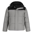 thumbnail image 4 of Puntoco Chaqueta Acolchada Gruesa Para Exteriores Con Cremallera Y Capucha De Manga Larga Para Hombre, 4 of 6