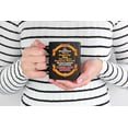 thumbnail image 2 of The Officer And I Just Laughed. I Need Bail Money Witty, Black 11oz Ceramic Mug, 2 of 5