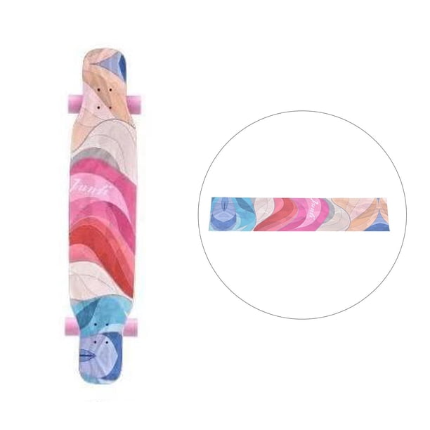 Papel de lija profesion para monopatín, cinta de agarre para patinete, cinta de agarre portátil de moda para de balancín doble, escaleras de , Macarena Papel de lija para monopatín