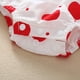 thumbnail image 4 of Gibobby Mamelucos para bebe niño Mono con volantes sombrero correas bebé infantil punto niñas Sunsuit estampado niñas y mono(Rojo, 3-6 Meses), 4 of 5