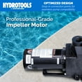 thumbnail image 4 of Swimline Hydrotools 75015 1.5 HP Replacement Pool Pump Motor for Inground Pumps, 4 of 8