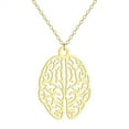 thumbnail image 3 of Brain Neurology Biology Psychology Gift Jewelry stainless steel Pendants, 3 of 4