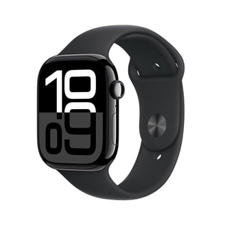 アップル Apple Watch Series 10 GPS 46mm S/M Apple Watch Series 10 GPS 46mm Aluminum Case with Black Sport Band