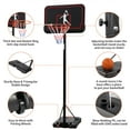 thumbnail image 5 of Zimtown 8-10ft Portable Basketball Hoop Goal System Adjustable for Kids/Adults Indoor Outdoor, 5 of 9