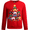 Red Gamer Christmas, variant on Quad Seven Boys Ugly Christmas Sweater Fleece Novelty Xmas Holiday Party Pullover Sweatshirt