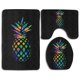 thumbnail image 1 of ABPHQTO Piña Personalizada Juego de alfombras de baño de 3 piezas Alfombra de baño Alfombra de contorno y tapa de inodoro ABPHQTO Cont-CHAPPLE-25449, 1 of 2