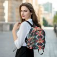 thumbnail image 6 of FORMRS Mini Backpack Purse for Women Quilted Travel Daypack Casual Shoulder Bag, Green Abstract, 6 of 7