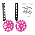 thumbnail image 4 of Almencla Child Bike Training Wheels 10.9cm Wheels Diameter Riding Support Rear Wheels Pink, 4 of 8