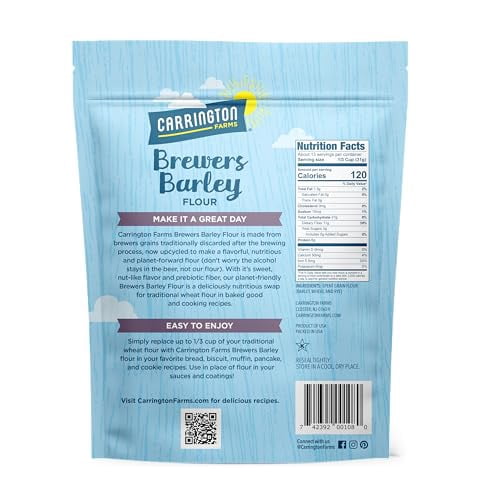Carrington Farms Brewers Barley Flour, 16oz Wheat-Free