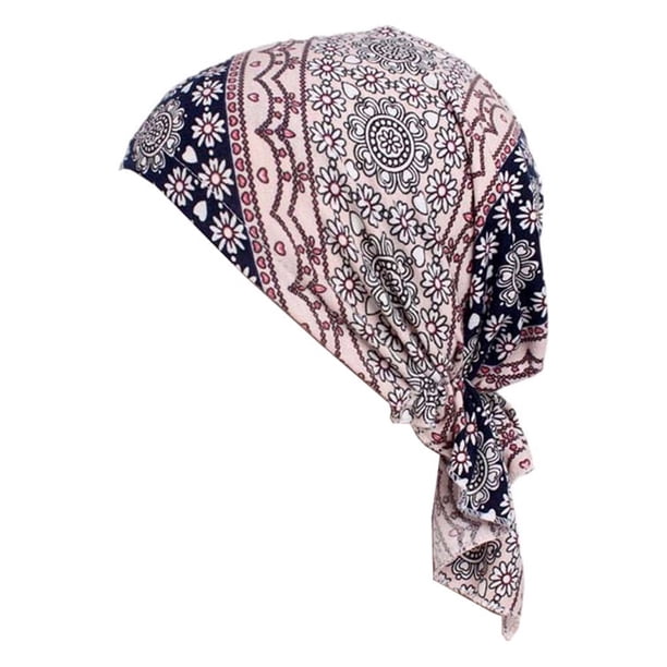 Minnieouse Accesorios para el cabello para mujer, pañuelo para la cabeza, sombrero de quimio, turbante elástico de alta para mujer, gorro de Type10 NO10