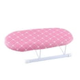 thumbnail image 3 of Luzkey Mini Ironing Board Tabletop Foldable Portable Countertop Accessories with Removable Washable Cover And Non Slip Foot Pads for Garment Care Suitable Fo Pink, 3 of 8