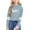 00#Light Blue2983, variant on Byoo Hoodies for Little Girls Graphic Letter Print Long Sleeve Casual Hooded Sweatshirt Soft Pullover Tops,Red