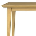 thumbnail image 3 of Colby Oak Dining Table - 60" x 36" Rectangular Kitchen Table, Seats 6, Solid Wood Legs, Oak Veneer, for Dining Room or Home Office, Easy Assembly, 3 of 11