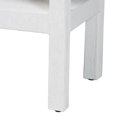 thumbnail image 5 of bali & pari Nolan Natural Grasscloth Console Table Two-Tier Entryway Table, 5 of 8