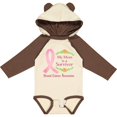 thumbnail image 3 of Inktastic My Mom is a Survivor Breast Cancer Awareness Boys or Girls Long Sleeve Baby Bodysuit, 3 of 5