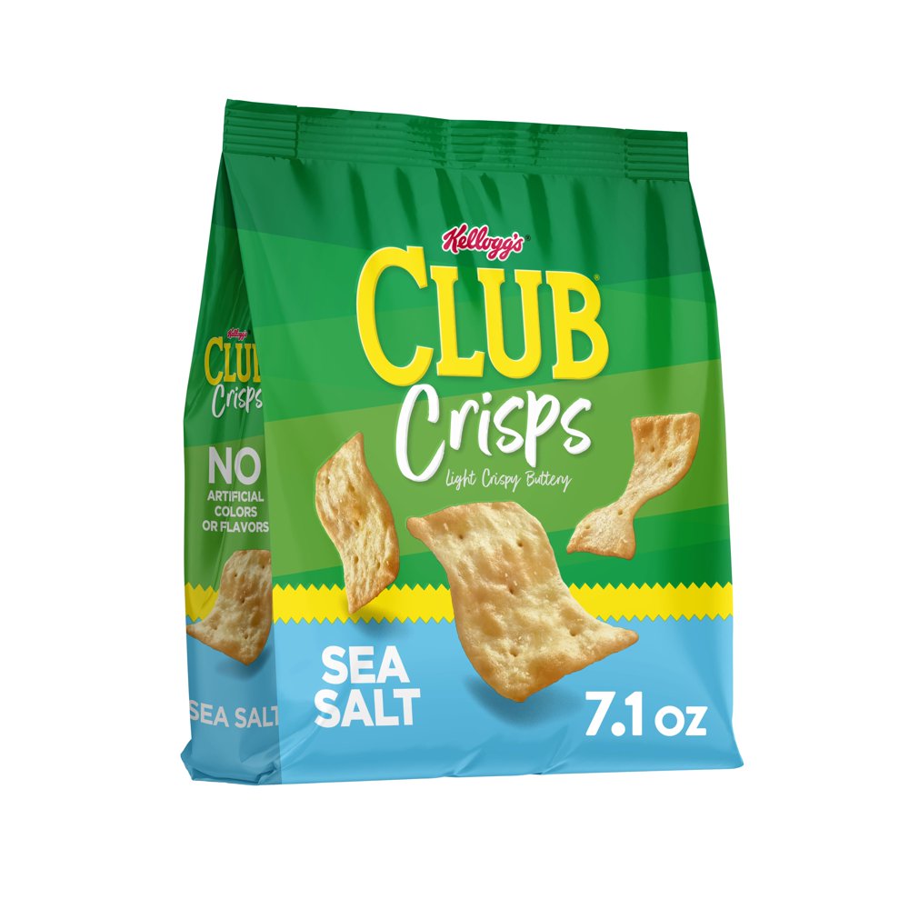 Kellogg's Club Cracker Crisps, Baked Snack Crackers, Party Snacks, Sea