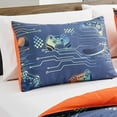 thumbnail image 2 of Chezmoi Collection 3-Piece Kids Multi-Color Video Games Controller Skateboard Microfiber Comforter Set, Twin, 2 of 9