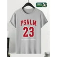 thumbnail image 2 of Whichone Men's 100% Cotton T-shirt Number 23 Print Stylish Daiyly Wear Sizes S-2XL, 2 of 2