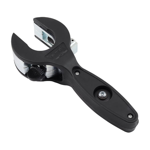 Hioecau Ratcheting Pipe Cutter Tubing Cutter One-Hand Fast Pipe Cutting Tool Close Quarters Hose Cutter for Cutting PVC Copper Plastic Tubing