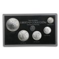 thumbnail image 1 of 1992 Mexico 5-Coin Silver Libertad Set BU (1.9 oz), 1 of 2