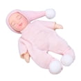 thumbnail image 1 of Figura Recién Nacida En Miniatura De Casa De Muñecas, Suéter Rosa Durmiendo De Porcelana Para Bebé De Casa De Muñecas Escala 1:12 Para Escritorio, 1 of 7