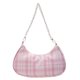 thumbnail image 1 of Black Bolso de hombro liso para mujer, con correa de cadena, bolsos que combinan con todo, 1 of 4