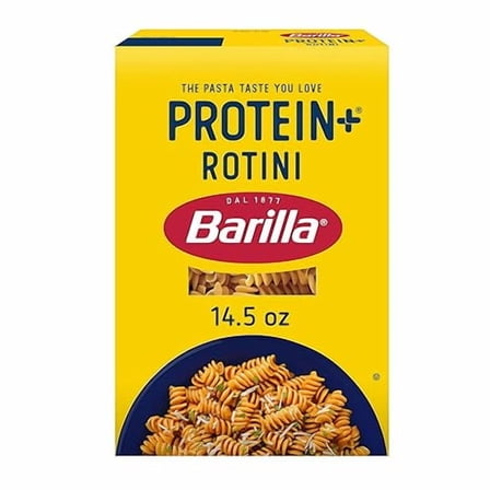Pack of 1 Barilla Protein Plus Rotini, Grain And Legume Pasta, 14.5 Oz